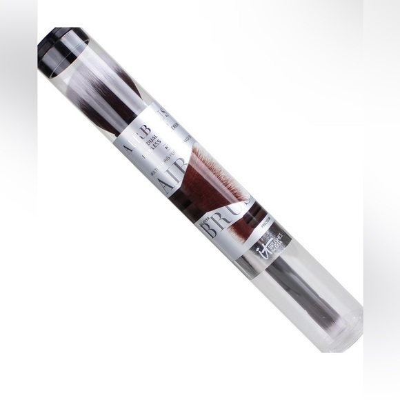 NEW 🖌️ IT Cosmetics #132 Airbrush Dual-Ended Flawless Complexion Brush ✨ NEW - Picture 2 of 10